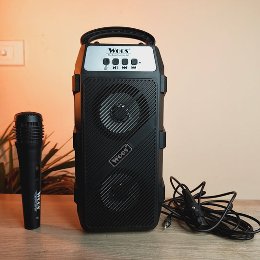 WOOS Bluetooth Speaker with MIC (Refurbished)