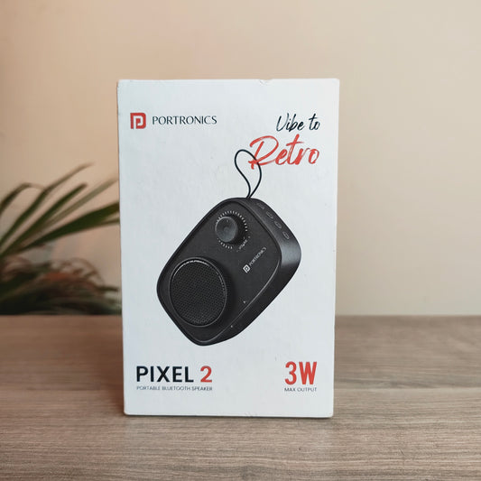 PORTRONICS PIXEL-2 Bluetooth Speaker (Refurbished)