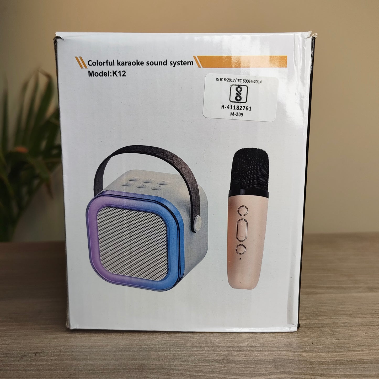 IMMUTABLE portable Bluetooth Speaker with Wireless Mic (Refurbished)