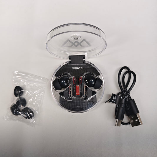 Wings Phantom Transparent Earbuds(Refurbished)