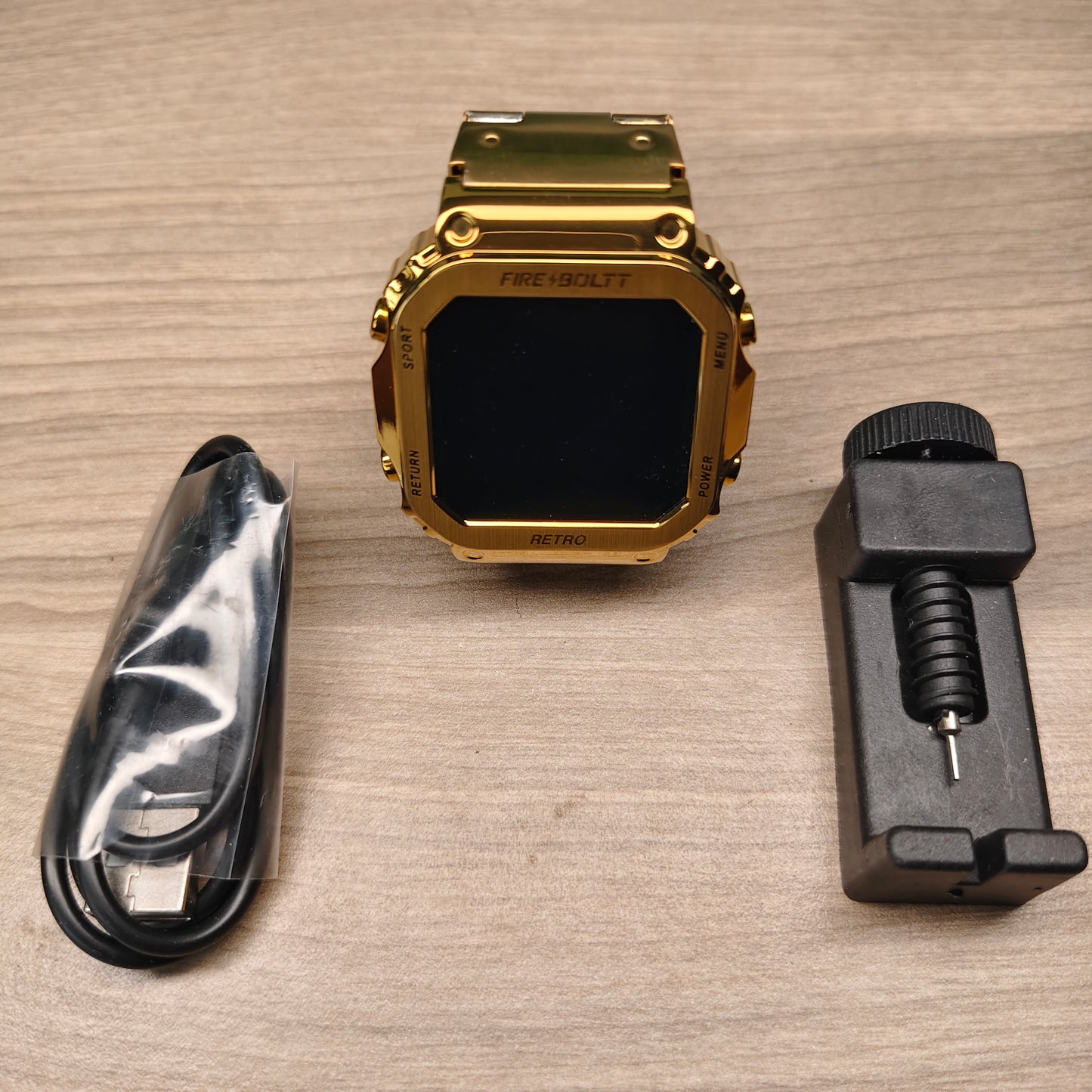 FireBoltt Retro Metal Edition Smartwatch(Refurbished)