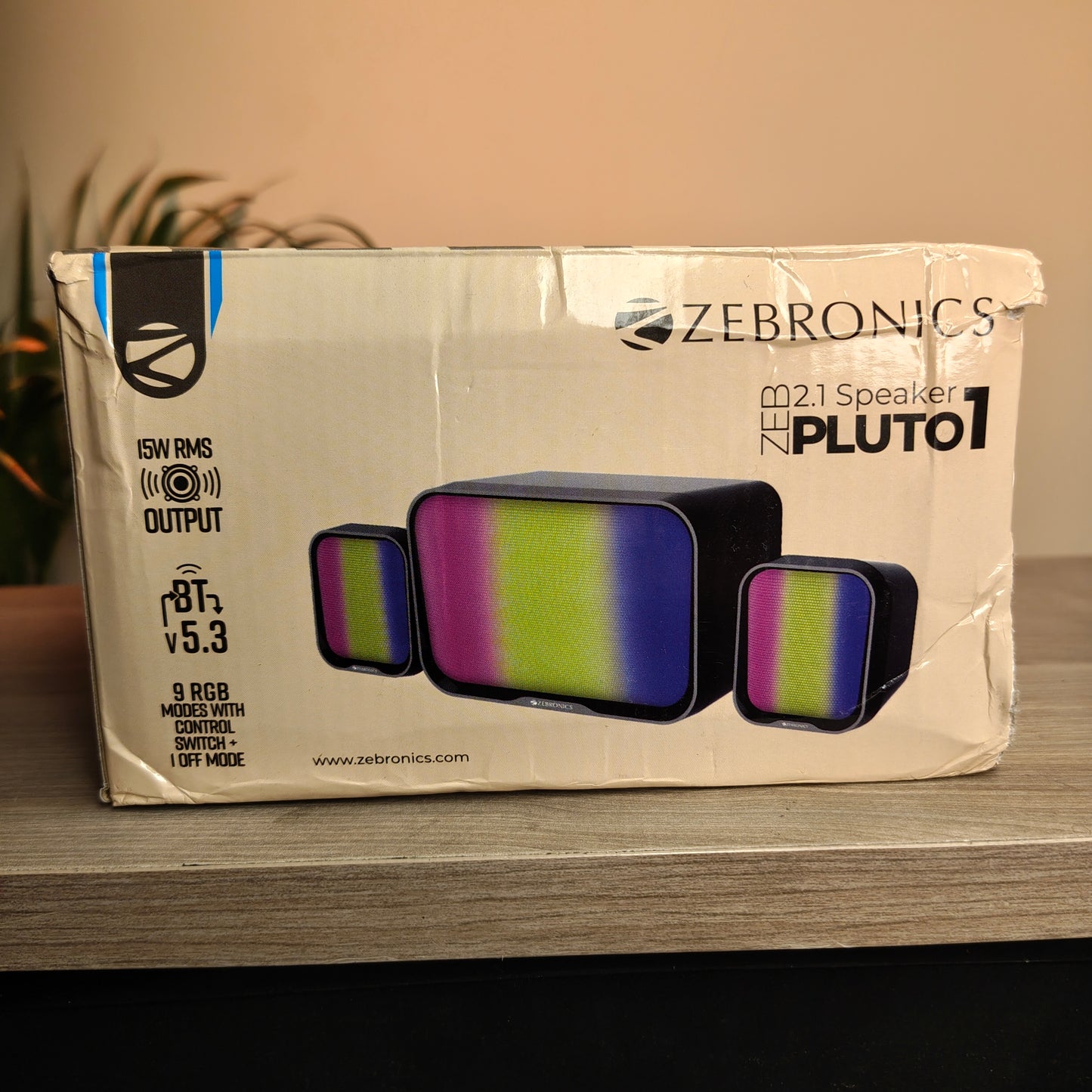 ZEBRONICS Pluto Channel Desktop Speaker (Refurbished)