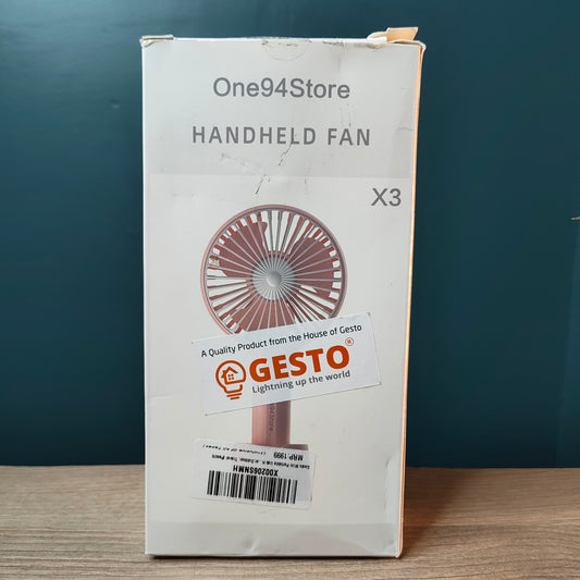 Mini Portable Rechargeable Fan (Refurbished)