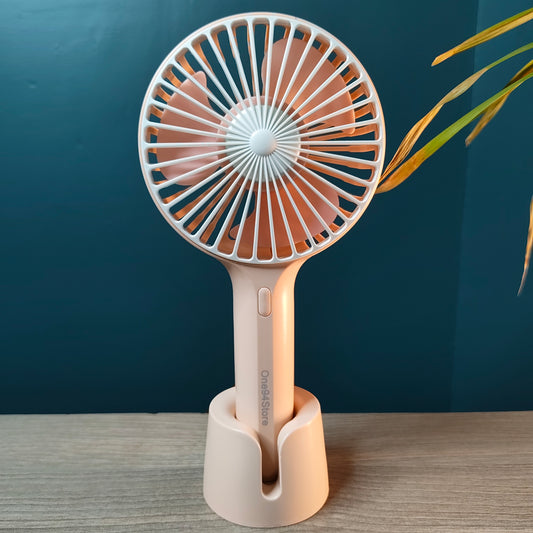 Mini Portable Rechargeable Fan (Refurbished)