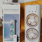 Electric Fan Desktop Double-head Powerful Air Cooler (1 Pc  With Remote)